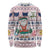 Cat I Do It For Donuts Christmas Long Sleeve Shirt Xmas Holiday Patterns - Wonder Print Shop