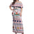 Cat I Do It For Donuts Christmas Off Shoulder Maxi Dress Xmas Holiday Patterns - Wonder Print Shop