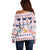 Cat I Do It For Donuts Christmas Off Shoulder Sweater Xmas Holiday Patterns - Wonder Print Shop