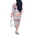 Cat I Do It For Donuts Christmas Off The Shoulder Long Sleeve Dress Xmas Holiday Patterns - Wonder Print Shop