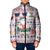 Cat I Do It For Donuts Christmas Padded Jacket Xmas Holiday Patterns - Wonder Print Shop