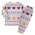 Cat I Do It For Donuts Christmas Pajama Set Xmas Holiday Patterns - Wonder Print Shop