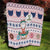 Cat I Do It For Donuts Christmas Quilt Xmas Holiday Patterns - Wonder Print Shop