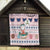 Cat I Do It For Donuts Christmas Quilt Xmas Holiday Patterns - Wonder Print Shop