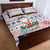 Cat I Do It For Donuts Christmas Quilt Bed Set Xmas Holiday Patterns - Wonder Print Shop