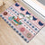 Cat I Do It For Donuts Christmas Rubber Doormat Xmas Holiday Patterns - Wonder Print Shop