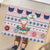 Cat I Do It For Donuts Christmas Rubber Doormat Xmas Holiday Patterns - Wonder Print Shop