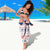 Cat I Do It For Donuts Christmas Sarong Xmas Holiday Patterns - Wonder Print Shop