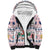 Cat I Do It For Donuts Christmas Sherpa Hoodie Xmas Holiday Patterns - Wonder Print Shop