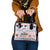 Cat I Do It For Donuts Christmas Shoulder Handbag Xmas Holiday Patterns - Wonder Print Shop