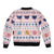 Cat I Do It For Donuts Christmas Sleeve Zip Bomber Jacket Xmas Holiday Patterns - Wonder Print Shop