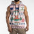 Cat I Do It For Donuts Christmas Sleeveless Hoodie Xmas Holiday Patterns - Wonder Print Shop