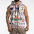 Cat I Do It For Donuts Christmas Sleeveless Zip Hoodie Xmas Holiday Patterns - Wonder Print Shop