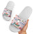 Cat I Do It For Donuts Christmas Slide Sandals Xmas Holiday Patterns - Wonder Print Shop