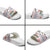 Cat I Do It For Donuts Christmas Slide Sandals Xmas Holiday Patterns - Wonder Print Shop