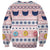 Cat I Do It For Donuts Christmas Sweatshirt Xmas Holiday Patterns - Wonder Print Shop