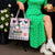 Cat I Do It For Donuts Christmas Tote Bag Xmas Holiday Patterns - Wonder Print Shop