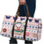 Cat I Do It For Donuts Christmas Travel Bag Xmas Holiday Patterns - Wonder Print Shop