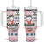 Cat I Do It For Donuts Christmas Tumbler With Handle Xmas Holiday Patterns - Wonder Print Shop