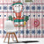 Cat I Do It For Donuts Christmas Window Curtain Xmas Holiday Patterns - Wonder Print Shop