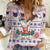 Cat I Do It For Donuts Christmas Women Casual Shirt Xmas Holiday Patterns - Wonder Print Shop