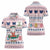 Cat I Do It For Donuts Christmas Women Polo Shirt Xmas Holiday Patterns - Wonder Print Shop