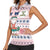 Cat I Do It For Donuts Christmas Women Sleeveless Polo Shirt Xmas Holiday Patterns - Wonder Print Shop