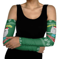 Cat Keep It Classy Christmas Arm Sleeves Xmas Holiday Patterns - Wonder Print Shop