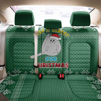 Cat Keep It Classy Christmas Back Car Seat Cover Xmas Holiday Patterns - Wonder Print Shop