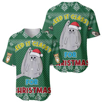 Cat Keep It Classy Christmas Baseball Jersey Xmas Holiday Patterns - Wonder Print Shop