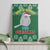 Cat Keep It Classy Christmas Canvas Wall Art Xmas Holiday Patterns - Wonder Print Shop