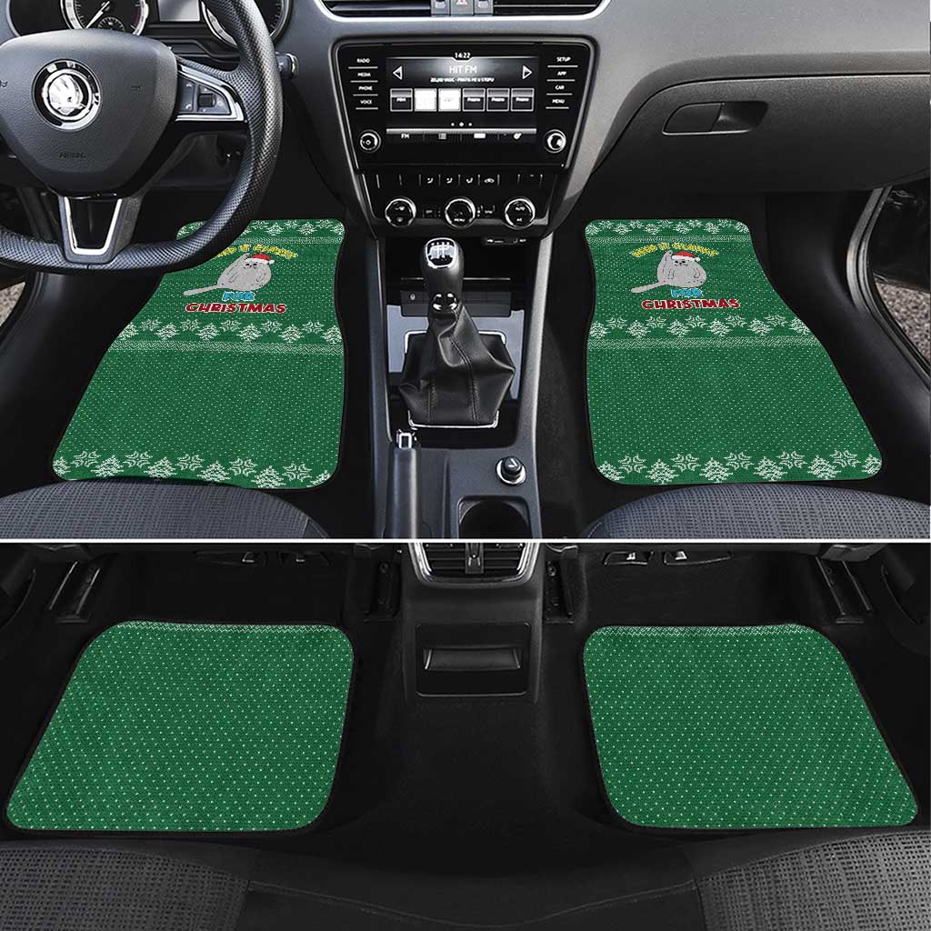 Cat Keep It Classy Christmas Car Mats Xmas Holiday Patterns - Wonder Print Shop
