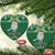 Cat Keep It Classy Christmas Ceramic Ornament Xmas Holiday Patterns - Wonder Print Shop