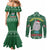 Cat Keep It Classy Christmas Couples Matching Mermaid Dress and Long Sleeve Button Shirt Xmas Holiday Patterns - Wonder Print Shop