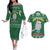 Cat Keep It Classy Christmas Couples Matching Off The Shoulder Long Sleeve Dress and Hawaiian Shirt Xmas Holiday Patterns - Wonder Print Shop