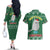 Cat Keep It Classy Christmas Couples Matching Off The Shoulder Long Sleeve Dress and Hawaiian Shirt Xmas Holiday Patterns - Wonder Print Shop