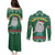 Cat Keep It Classy Christmas Couples Matching Puletasi and Long Sleeve Button Shirt Xmas Holiday Patterns - Wonder Print Shop