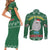 Cat Keep It Classy Christmas Couples Matching Short Sleeve Bodycon Dress and Long Sleeve Button Shirt Xmas Holiday Patterns - Wonder Print Shop
