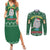 Cat Keep It Classy Christmas Couples Matching Summer Maxi Dress and Long Sleeve Button Shirt Xmas Holiday Patterns - Wonder Print Shop