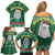 Cat Keep It Classy Christmas Family Matching Off Shoulder Short Dress and Hawaiian Shirt Xmas Holiday Patterns - Wonder Print Shop