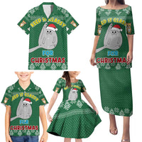 Cat Keep It Classy Christmas Family Matching Puletasi and Hawaiian Shirt Xmas Holiday Patterns - Wonder Print Shop
