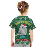 Cat Keep It Classy Christmas Kid T Shirt Xmas Holiday Patterns - Wonder Print Shop