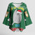 Cat Keep It Classy Christmas Kimono Sleeve Blouse Xmas Holiday Patterns - Wonder Print Shop