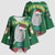Cat Keep It Classy Christmas Kimono Sleeve Blouse Xmas Holiday Patterns - Wonder Print Shop
