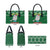 Cat Keep It Classy Christmas Leather Bag Xmas Holiday Patterns - Wonder Print Shop