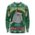 Cat Keep It Classy Christmas Long Sleeve Shirt Xmas Holiday Patterns - Wonder Print Shop