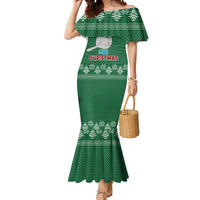 Cat Keep It Classy Christmas Mermaid Dress Xmas Holiday Patterns - Wonder Print Shop