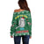 Cat Keep It Classy Christmas Off Shoulder Sweater Xmas Holiday Patterns - Wonder Print Shop