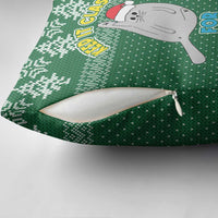 Cat Keep It Classy Christmas Pillow Cover Xmas Holiday Patterns - Wonder Print Shop
