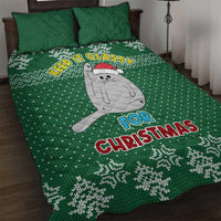Cat Keep It Classy Christmas Quilt Bed Set Xmas Holiday Patterns - Wonder Print Shop